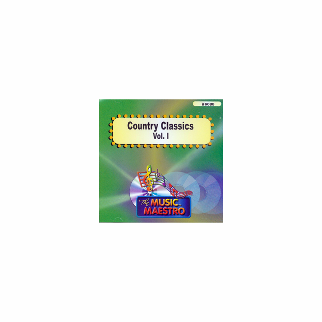 COUNTRY CLASSICS  Vol. 1      Music Maestro     MM 6088