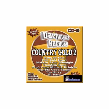 COUNTRY GOLD 2       Party Tyme Karaoke    SYB  1628 
