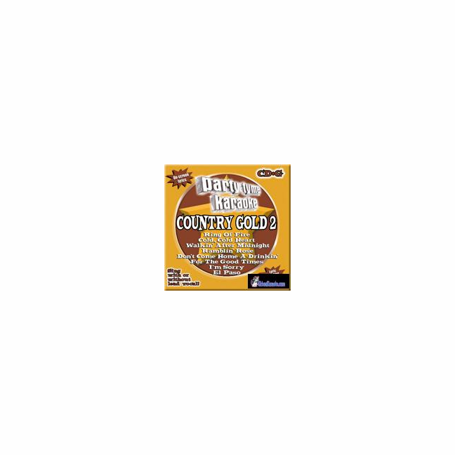 COUNTRY GOLD 2       Party Tyme Karaoke    SYB  1628 