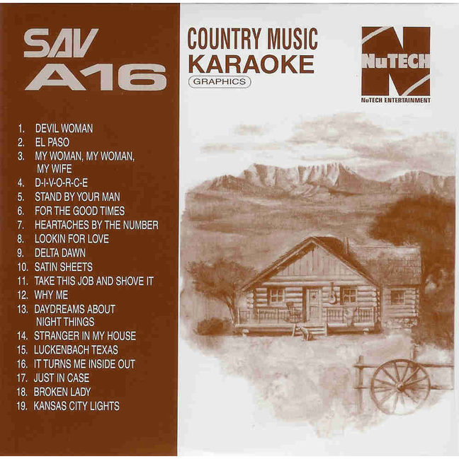 COUNTRY MUSIC Nikkodo Country Hits SAV A016