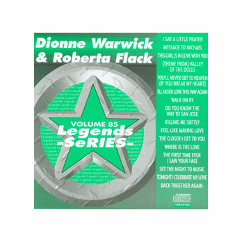 DIONNE WARWICK & ROBERTA FLACK   Legends Series  LG085 