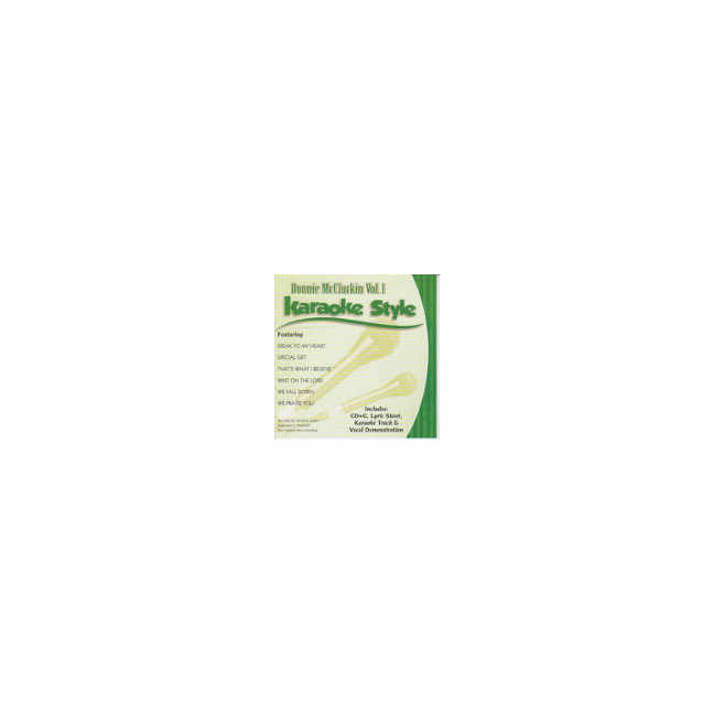 DONNIE MCCLUKIN Vol.1 Daywind Karaoke DAY7704