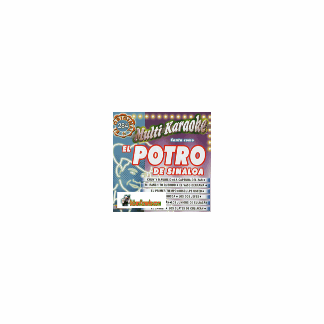 EL POTRO DE SINALOA  Multi Karaoke  MK OKE 284