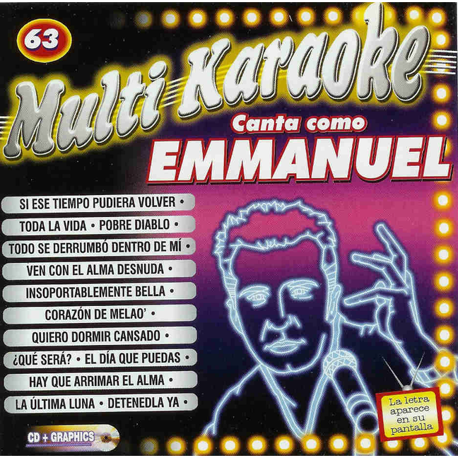 EMMANUEL Multi Karaoke MK 63