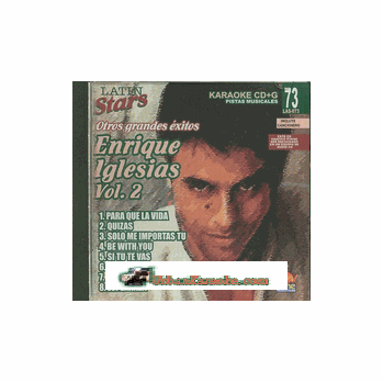 ENRIQUE IGLESIAS Vol. 2    Latin Stars    LAS 073