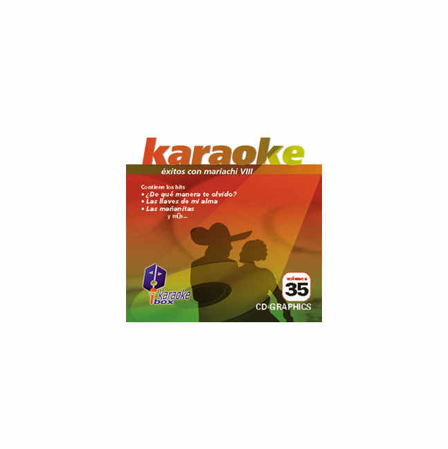 EXITOS CON MARIACHI VIII    Karaoke Box  KB 35 