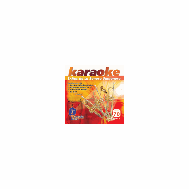 EXITOS DE LA SONORA SANTANERA  Vol. 70   Karaoke Box   KB 70