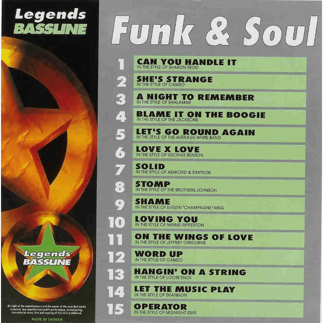 FUNK & SOUL Legends Bassline 2 LB0024
