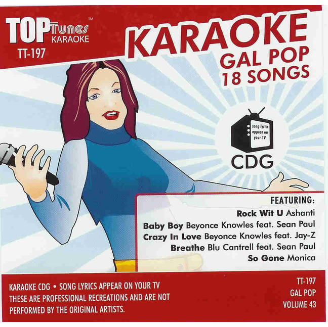 GAL POP Vol. 43    Top Tunes  TT197