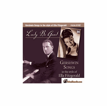 GERSHWIN SONGS in style of ELLA FITZGERALD    Pocket Songs   PSCDG 6102