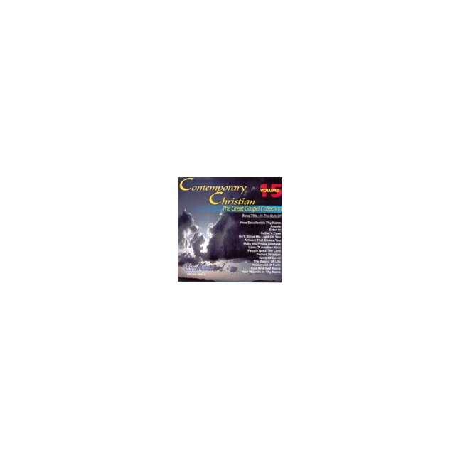 GOSPEL COLLECTION  Vol 15  Chartbuster Contemporary Christian CB70015 