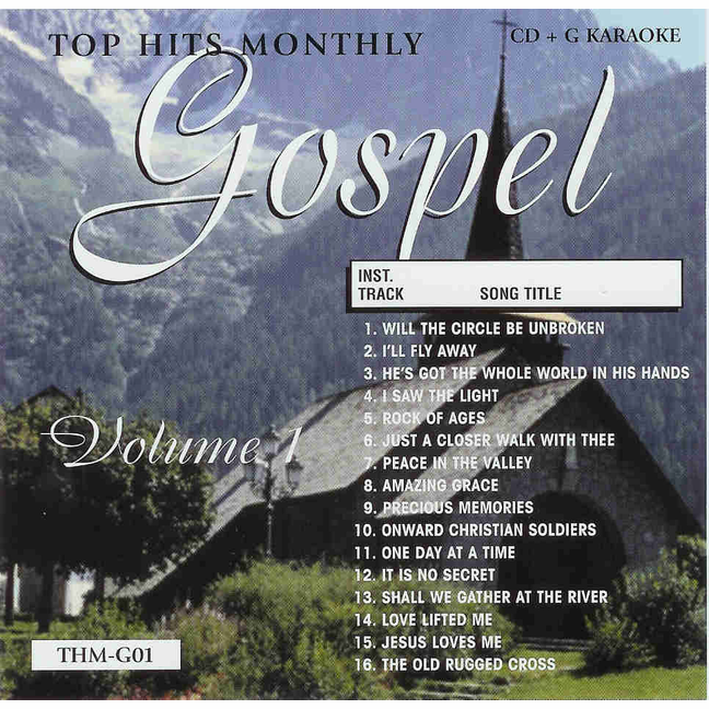GOSPEL Vol. 1 Top Hits Monthly GO1