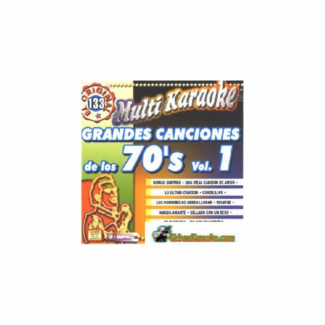 GRANDES CANCIONES 70'S Vol.1 Multi Karaoke MK 133