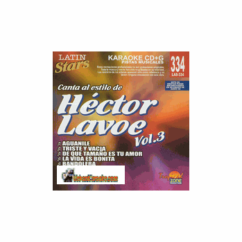 HECTOR LAVOE VOLUME 3   Latin Stars   LAS 334