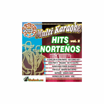 HITS NORTENOS VOLUME 2  Multi Karaoke MK OKE 202