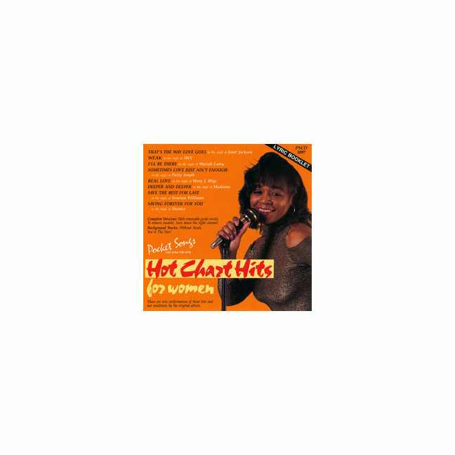 HOT CHART HITS FOR WOMEN Pocket Songs PSCD 1097