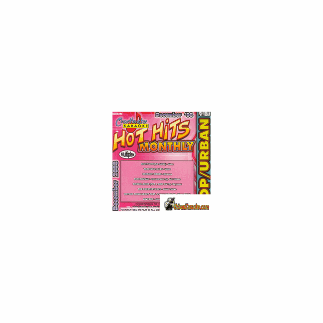 HOT HITS MONTHLY POP/URBAN DECEMBER 2008 ChartBuster CB 30082M