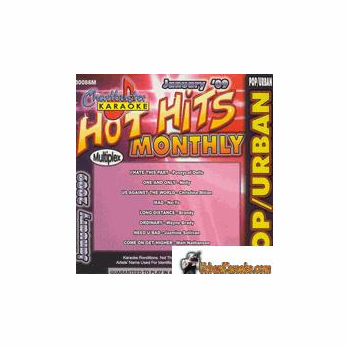 HOT HITS MONTHLY   POP/URBAN   JANUARY 2009   ChartBuster    CB 30086M
