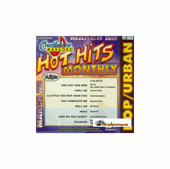  HOT HITS MONTHLY POP/URBAN MARCH 2009  Chartbuster  CB 30092M