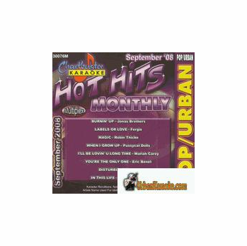 HOT HITS MONTHLY SEPTEMBER 2008  Pop/Urban CB 30076M