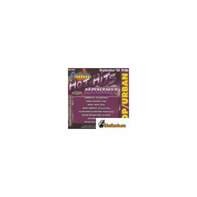 HOT HITS MONTHLY SEPTEMBER 2008 Pop/Urban CB 30076M