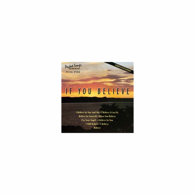 IF YOU BELIEVE      Pocket Songs       PS1354