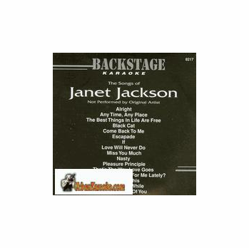 JANET JACKSON     Backstage Karaoke   8217