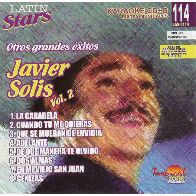 JAVIER SOLIS Vol.2 Latin Stars LAS 114