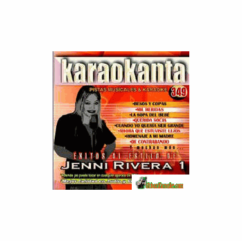 JENNI RIVERA 1    Karaokanta  KAR 349