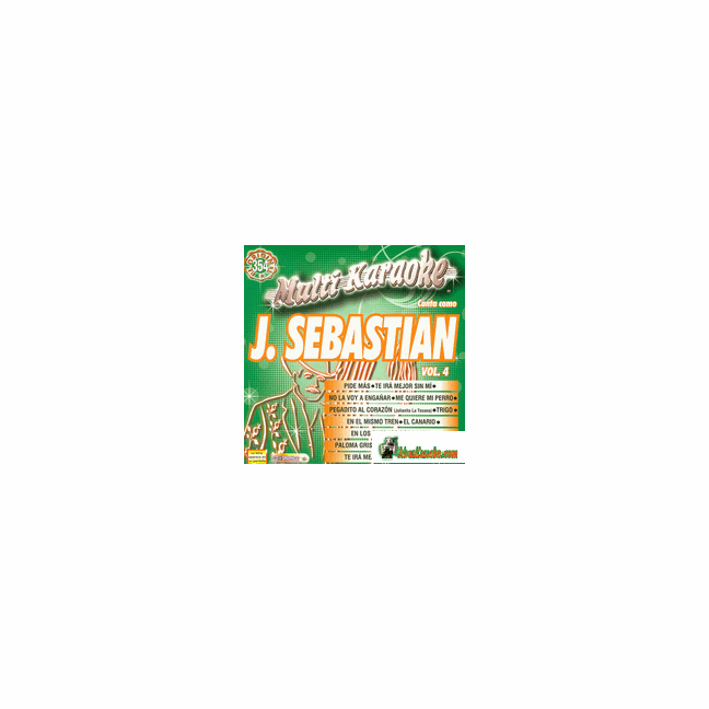 JOAN SEBASTIAN Vol.4      Multi Karaoke     MK 354