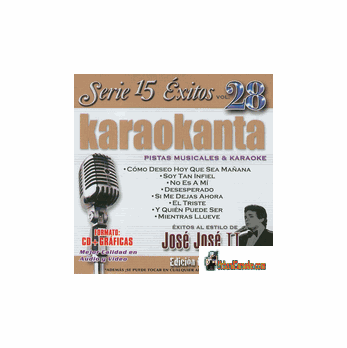 JOSE JOSE II      Karaokanta KAR    1528