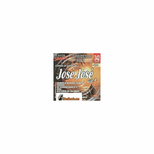 JOSE JOSE Vol. 4    Latin Stars  LAS 342