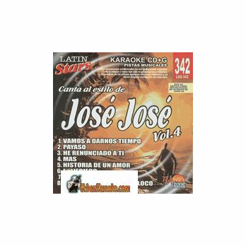 JOSE JOSE Vol. 4    Latin Stars  LAS 342