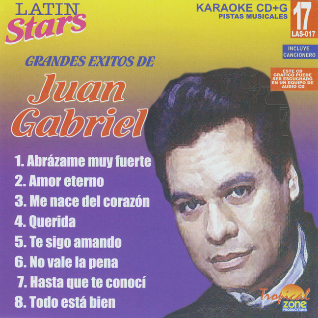JUAN GABRIEL Latin Stars LAS 017