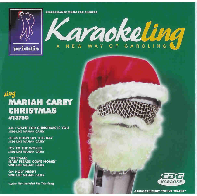 KARAOKELING MARIAH CAREY CHRISTMAS    Priddis  1376G
