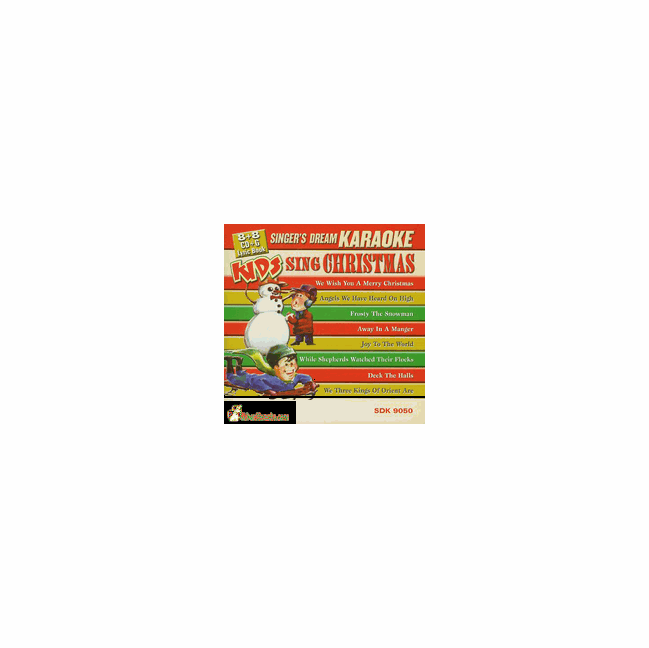KIDS SING CHRISTMAS Singers Dream Karaoke SDK9050