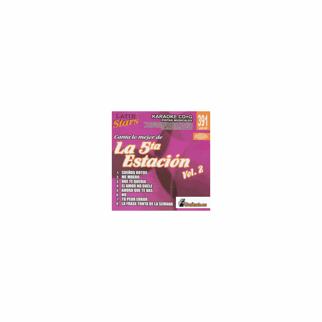 LA 5TA ESTACON Vol.2     Latin Stars    LAS 391