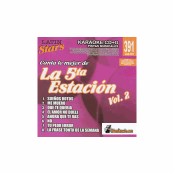 LA 5TA ESTACON Vol.2     Latin Stars    LAS 391