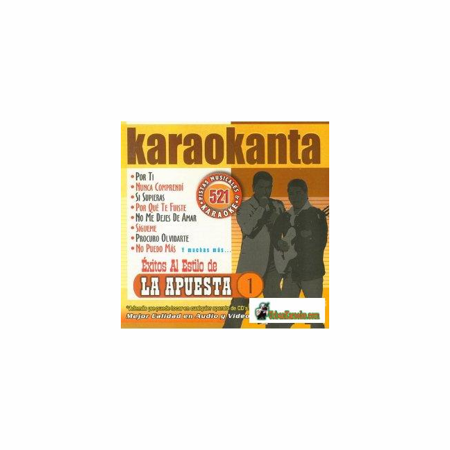 LA APUESTA 1 Karaokanta KAR521
