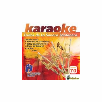 LA SONORA SANTANERA Vol.70  Karaoke Box CDGKB 70