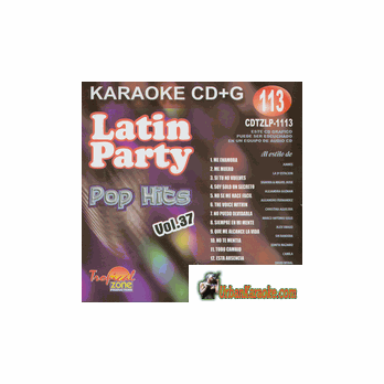 LATIN POP HITS  VOL 37  Latin Party 113  CDTZLP 1113