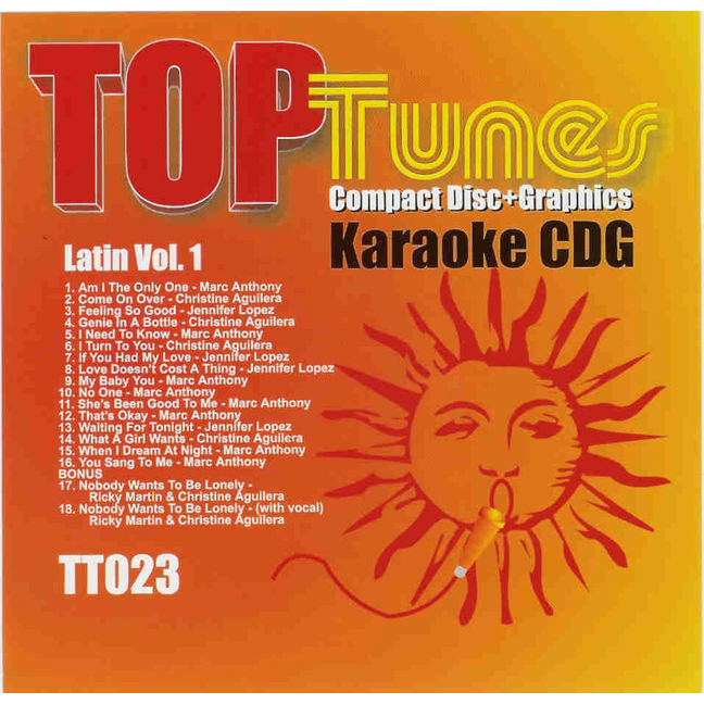LATIN Vol. 1 Top Tunes TT 023