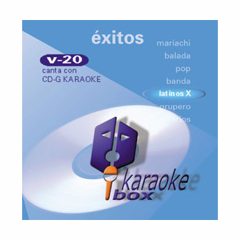 LATINOS Vol. 20    Karaoke Box  KB 20