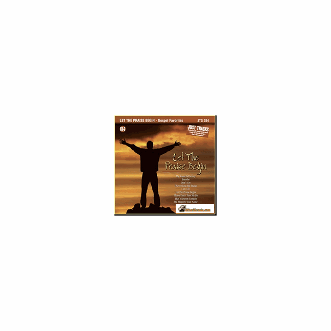 LET THE PRAISE BEGIN Pocket Songs Just Tracks JTG 384