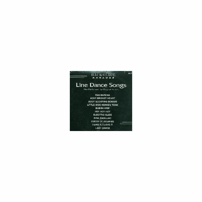 LINE DANCE SONGS    Backstage Karaoke   Vol. 4517 