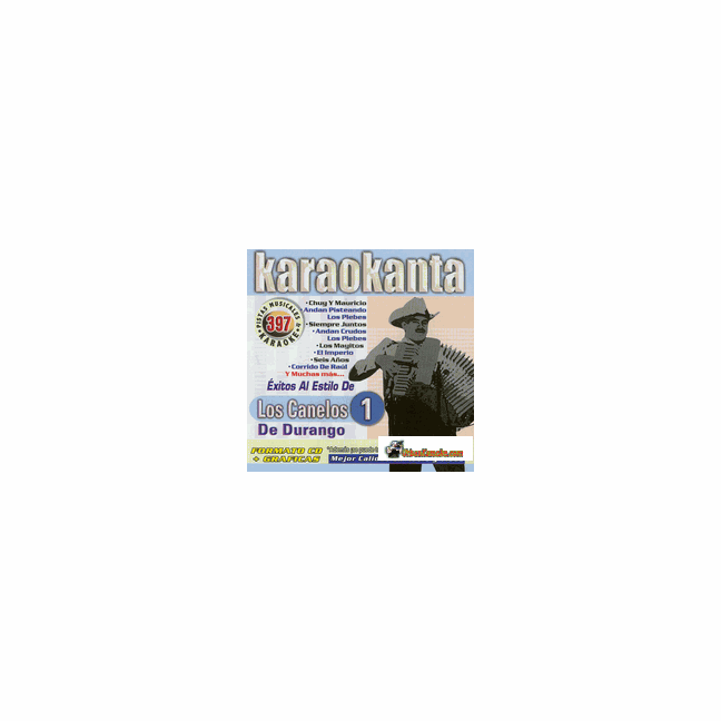LOS CANELOS DE DURANGO 1  Karaokanta  KAR 397