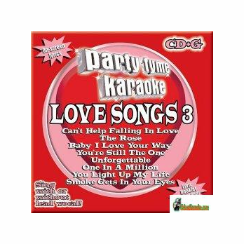 LOVE SONGS 3     Party Tyme Karaoke  SYB 1644