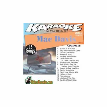 MAC DAVIS  Chartbuster Karaoke  CB 90116