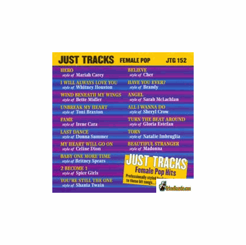 MALE POP HITS    Just Tracks   JTG 151