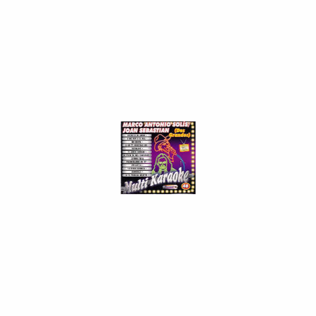 MARCO ANTONIO SOLIS Y JOAN SEBASTIAN Multi Karaoke MK 48